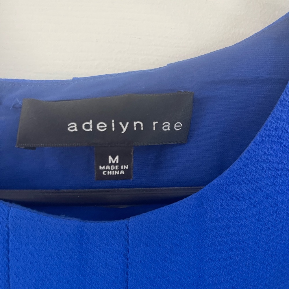 Adelyn Rae Sz M royal blue dress - Picture 4 of 4